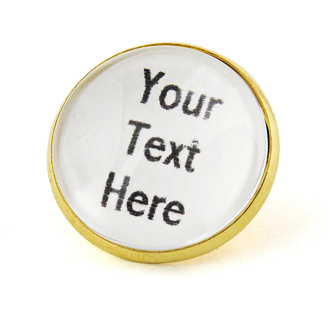 Kavove Crafty Pin Golden DIY Lapel Pin/ Brooch (Set of 2)