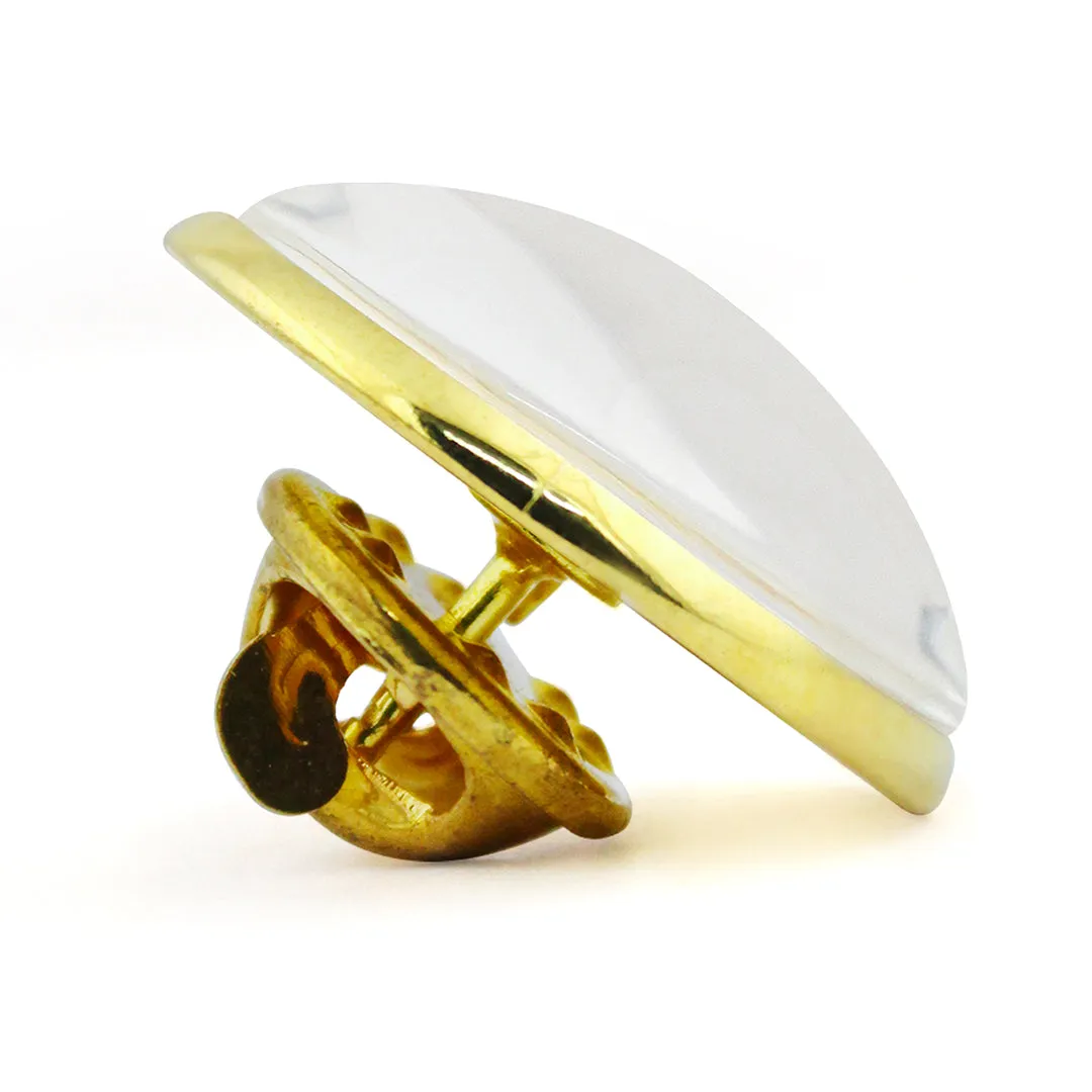 Kavove Crafty Pin Golden DIY Lapel Pin/ Brooch (Set of 2)
