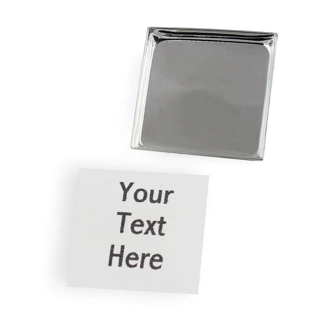 Kavove Pin It Yourself Silver DIY Lapel Pin/ Brooch (Set of 2)