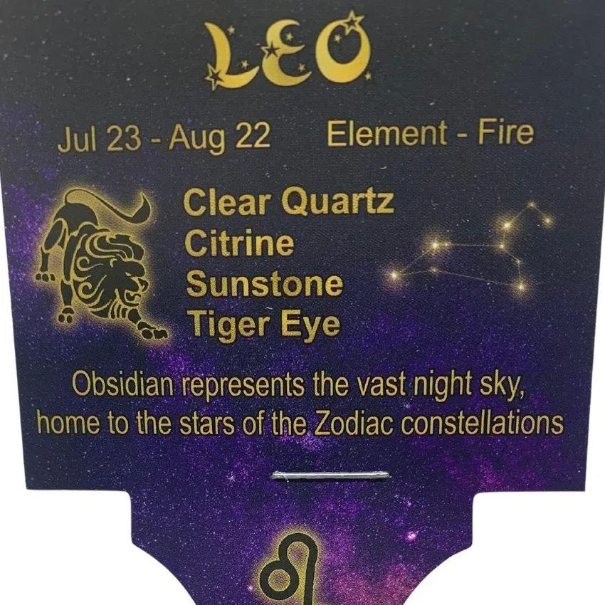 Leo | Crystal Healing Bracelet for Zoadic Energy