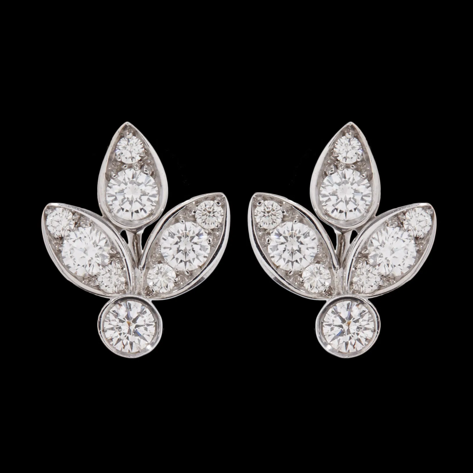 Luca Carati Italian Diamond Ear Clips