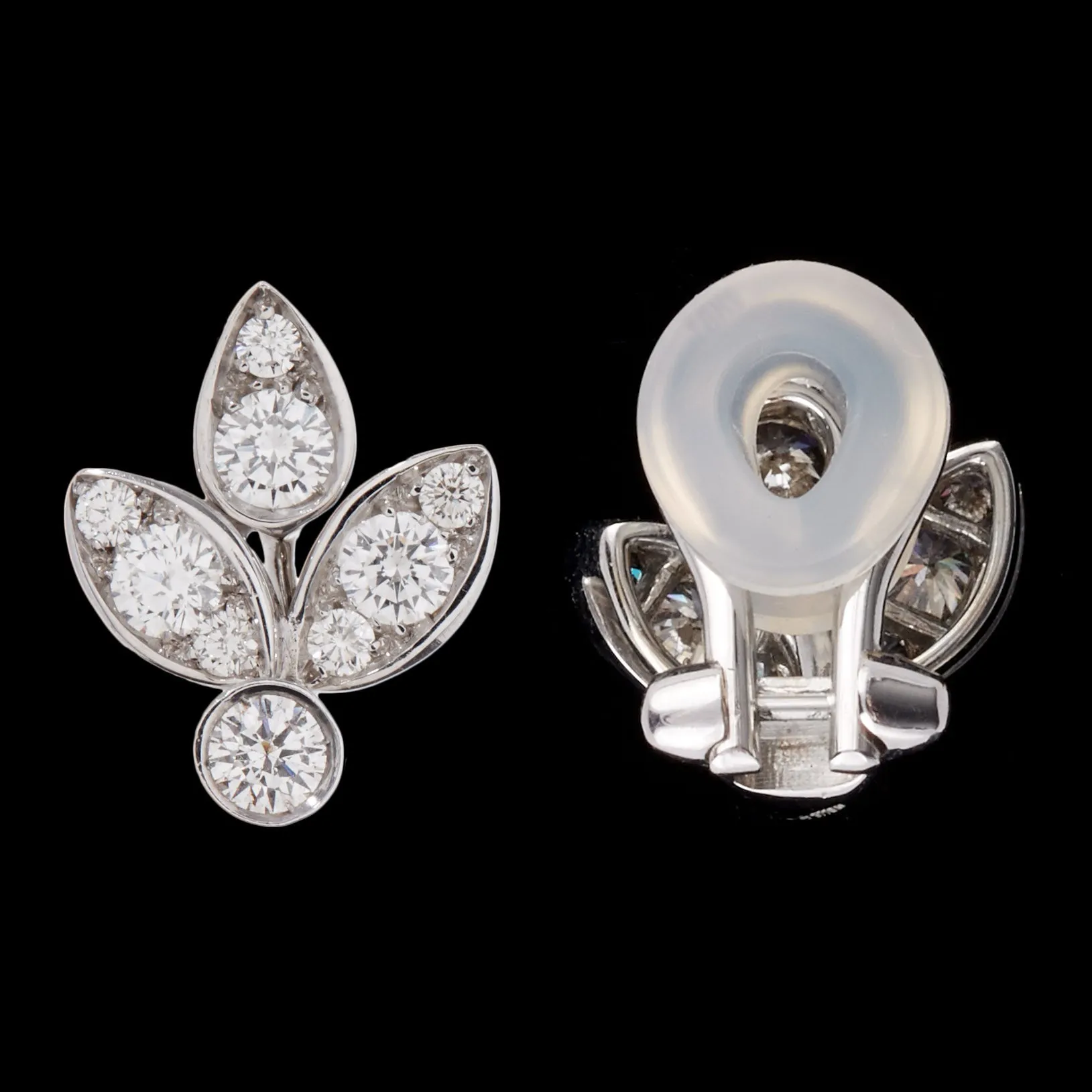 Luca Carati Italian Diamond Ear Clips