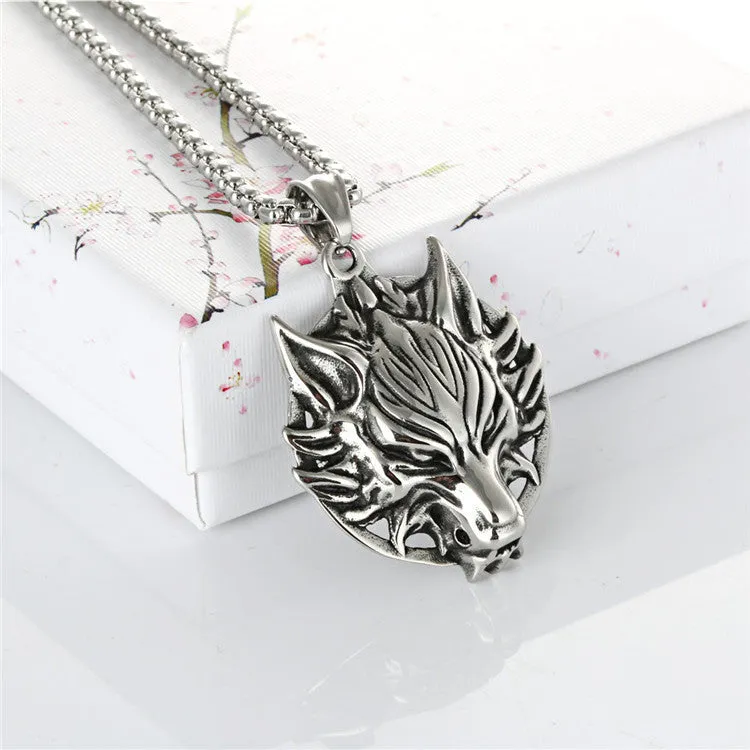 Lupine Leader - Gothic Pendant Necklace by The Nevermore