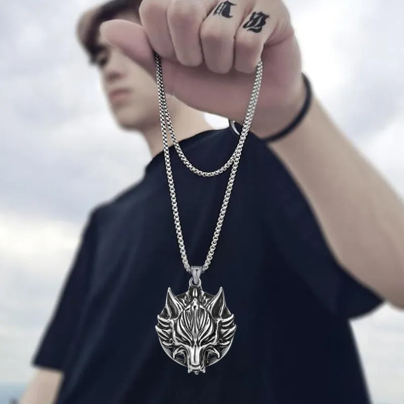 Lupine Leader - Gothic Pendant Necklace by The Nevermore