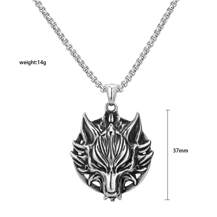 Lupine Leader - Gothic Pendant Necklace by The Nevermore