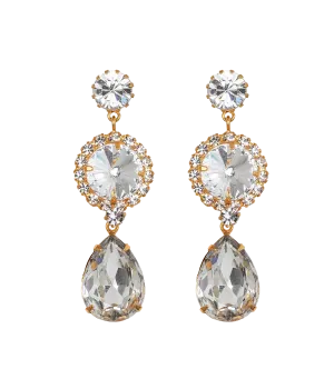 Marisol Earrings in Antique Gold