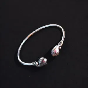 Mia Antique Shank design Handmade Kada, Silver