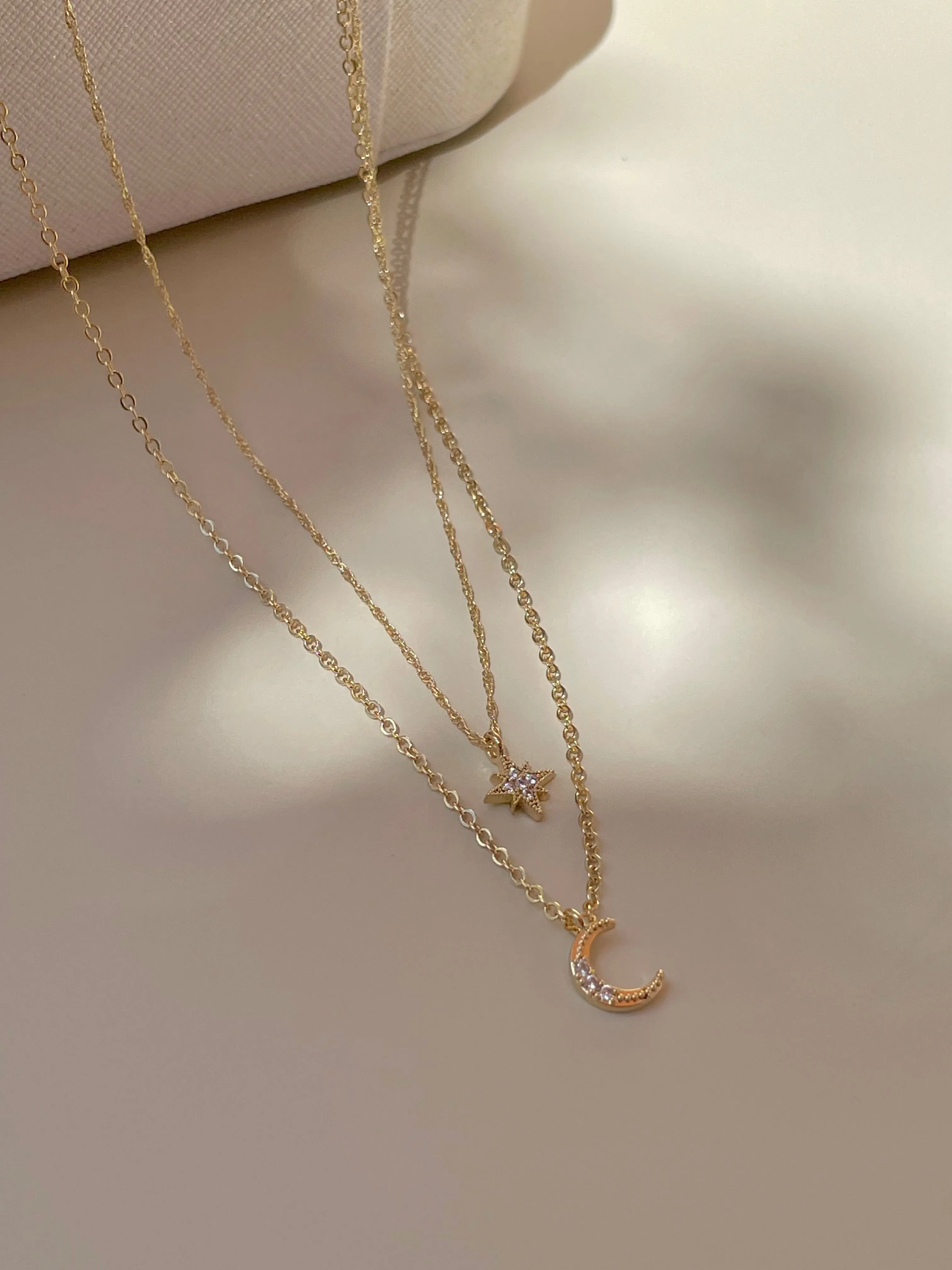 Moon & Star Necklace