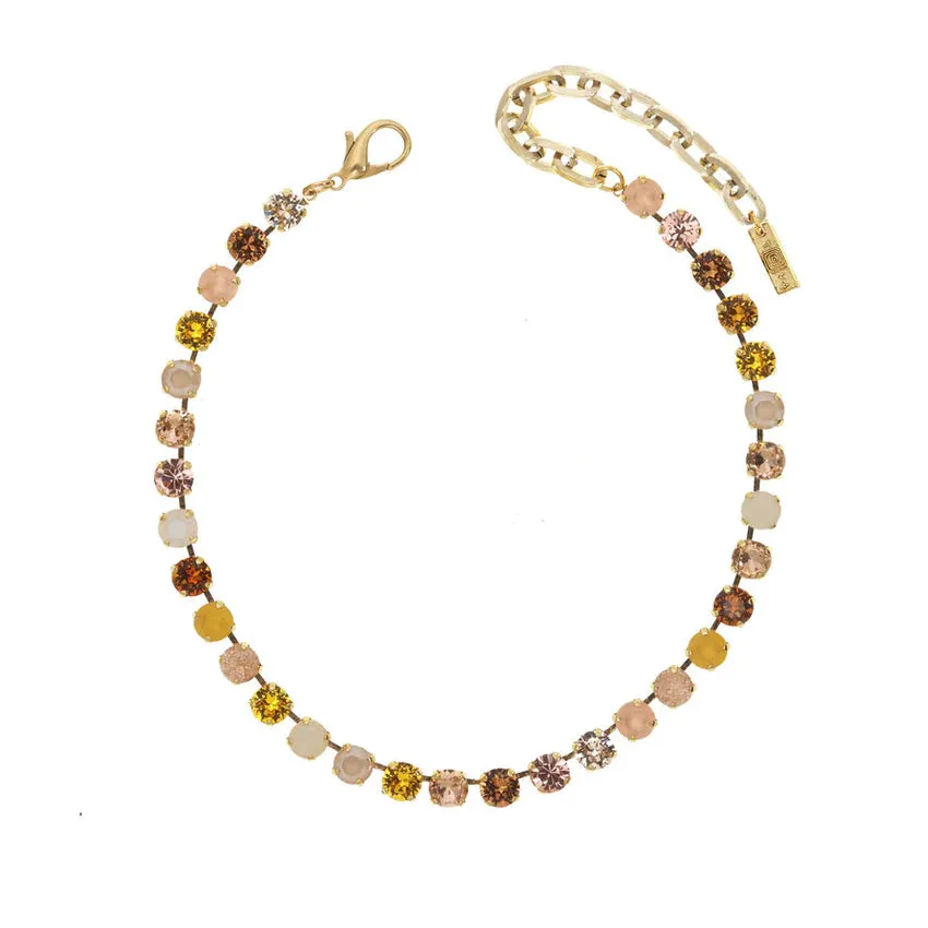 Oakland Necklace in Neutral Mix Crystals - TOVA E1001GLT