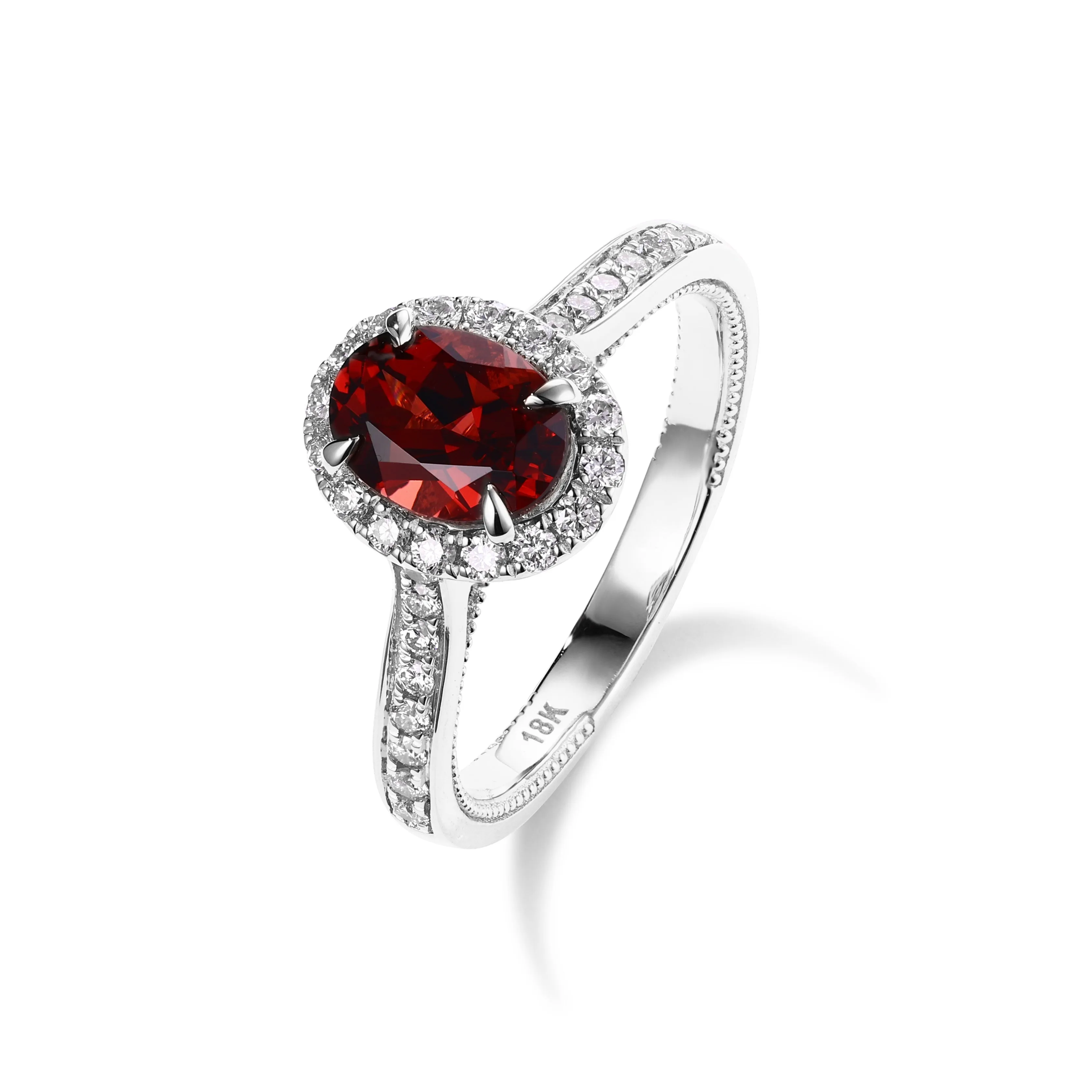 Orchid Gems Radiant Romance Diamond Ring