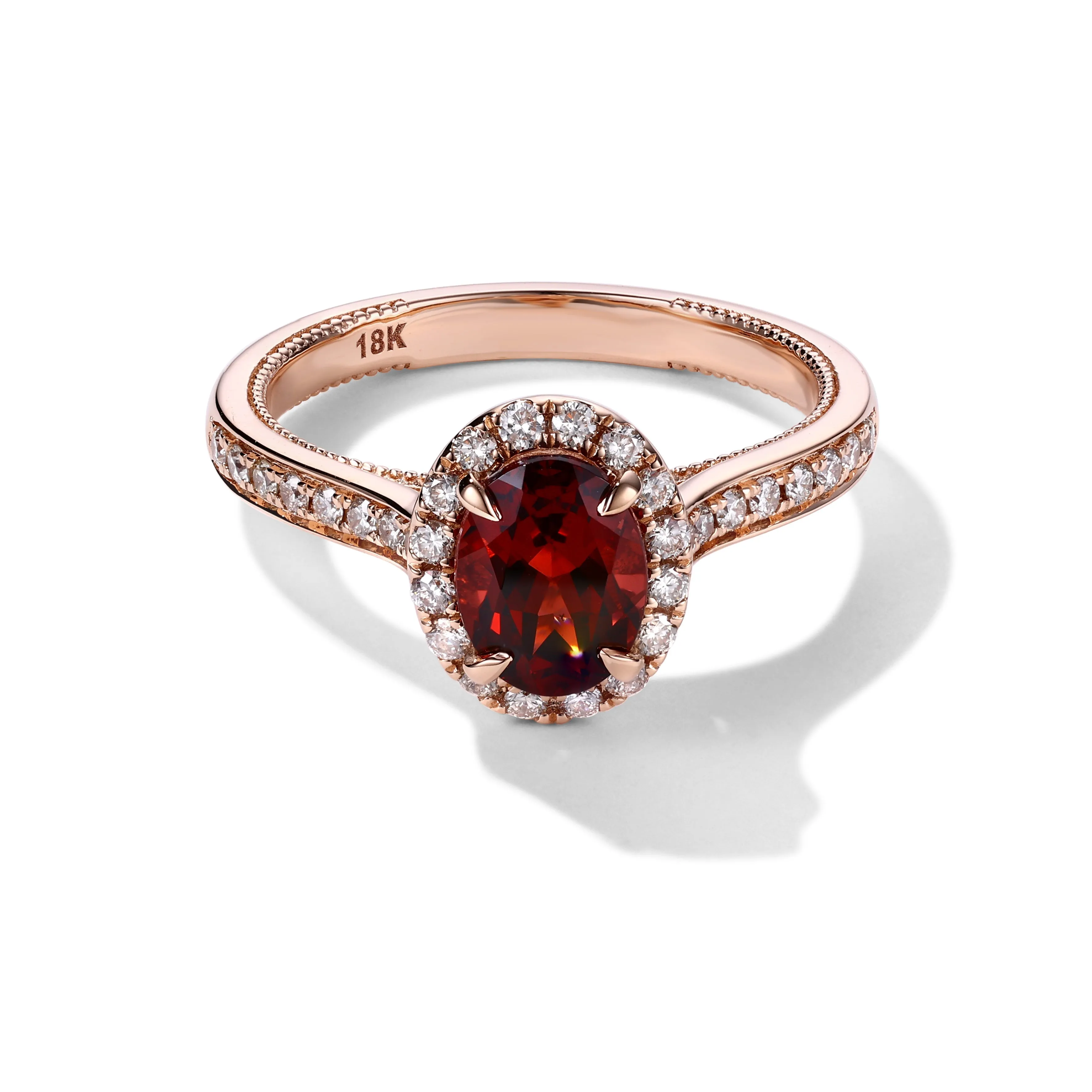 Orchid Gems Radiant Romance Diamond Ring