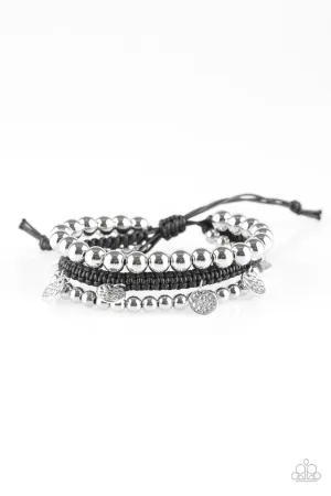 Paparazzi Bracelet ~ Seafaring Adventure - Silver