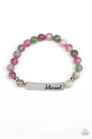 Paparazzi Bracelet ~ Simply Blessed - Purple