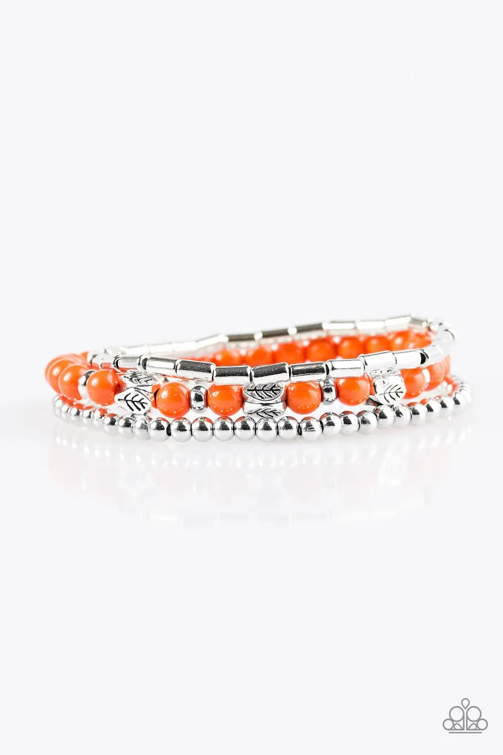 Paparazzi Bracelet ~ What A TREE-t! - Orange