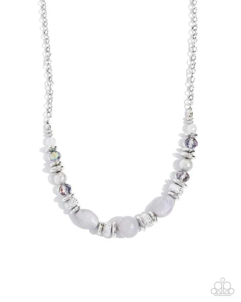 Paparazzi Necklace ~ Refined Redux - Silver