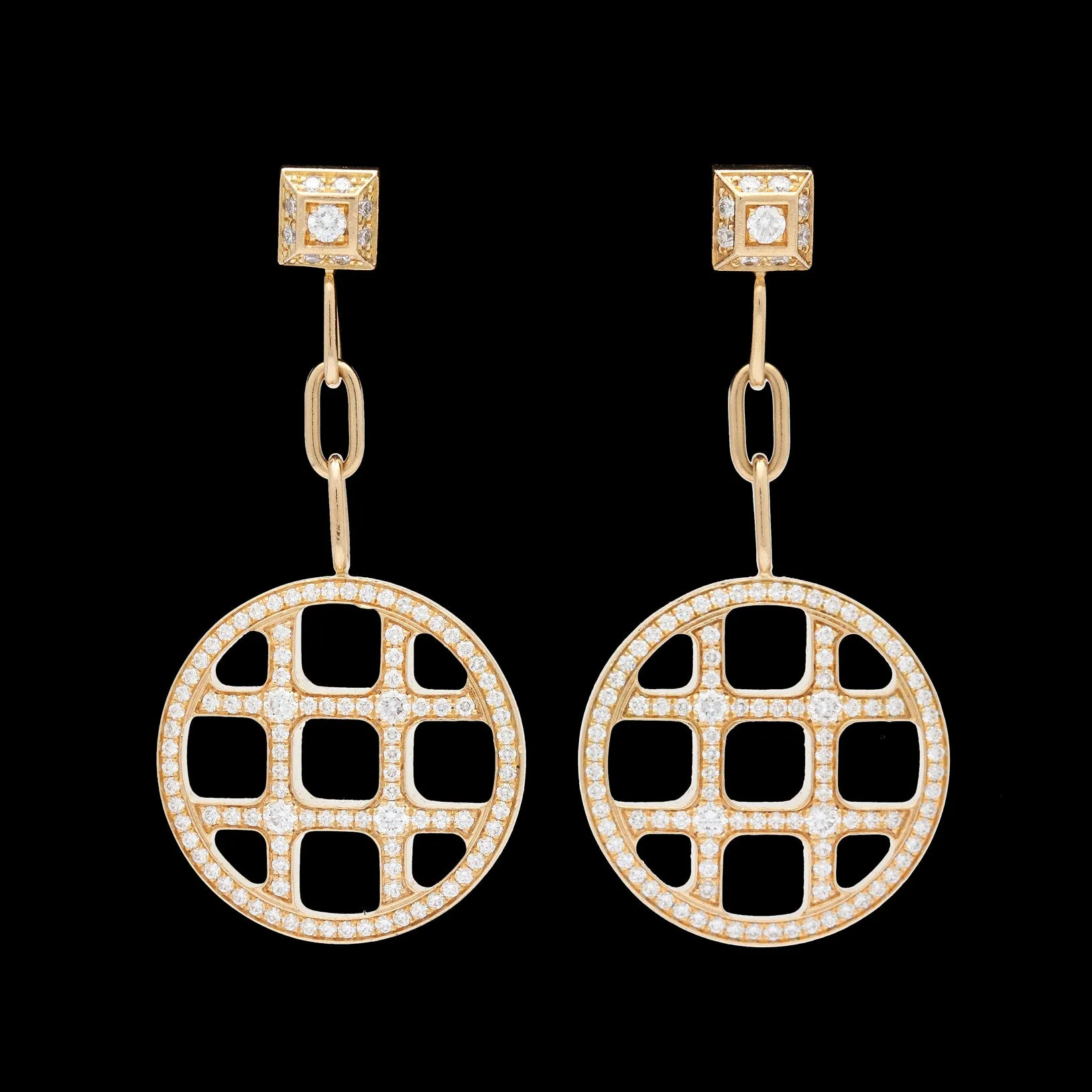 Pasha de Cartier Diamond Dangle Earrings