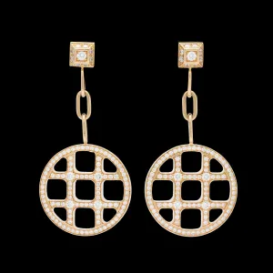 Pasha de Cartier Diamond Dangle Earrings