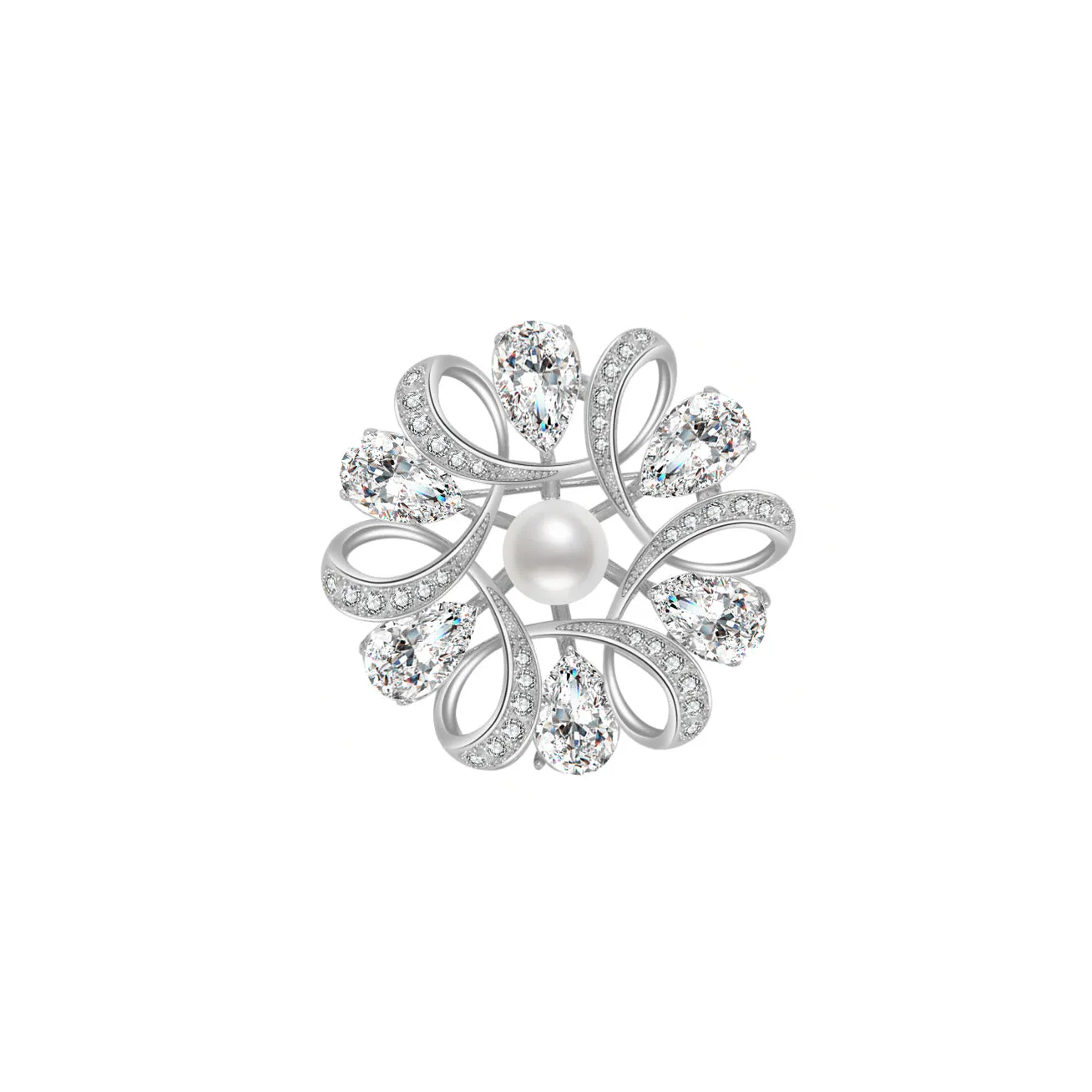 Passion for Life Freshwater Pearl Brooch WC00063