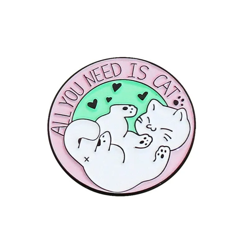 PAWSITIVE Must Have Cat Brooches