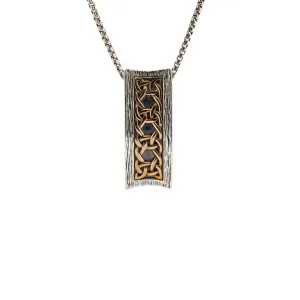Silver And Bronze Scavaig Pendant | Keith Jack