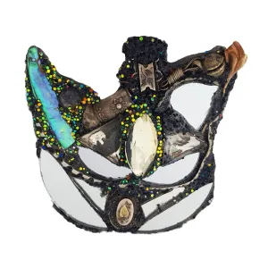 SILVER CROWN BROOCH - SARA'S LIFE