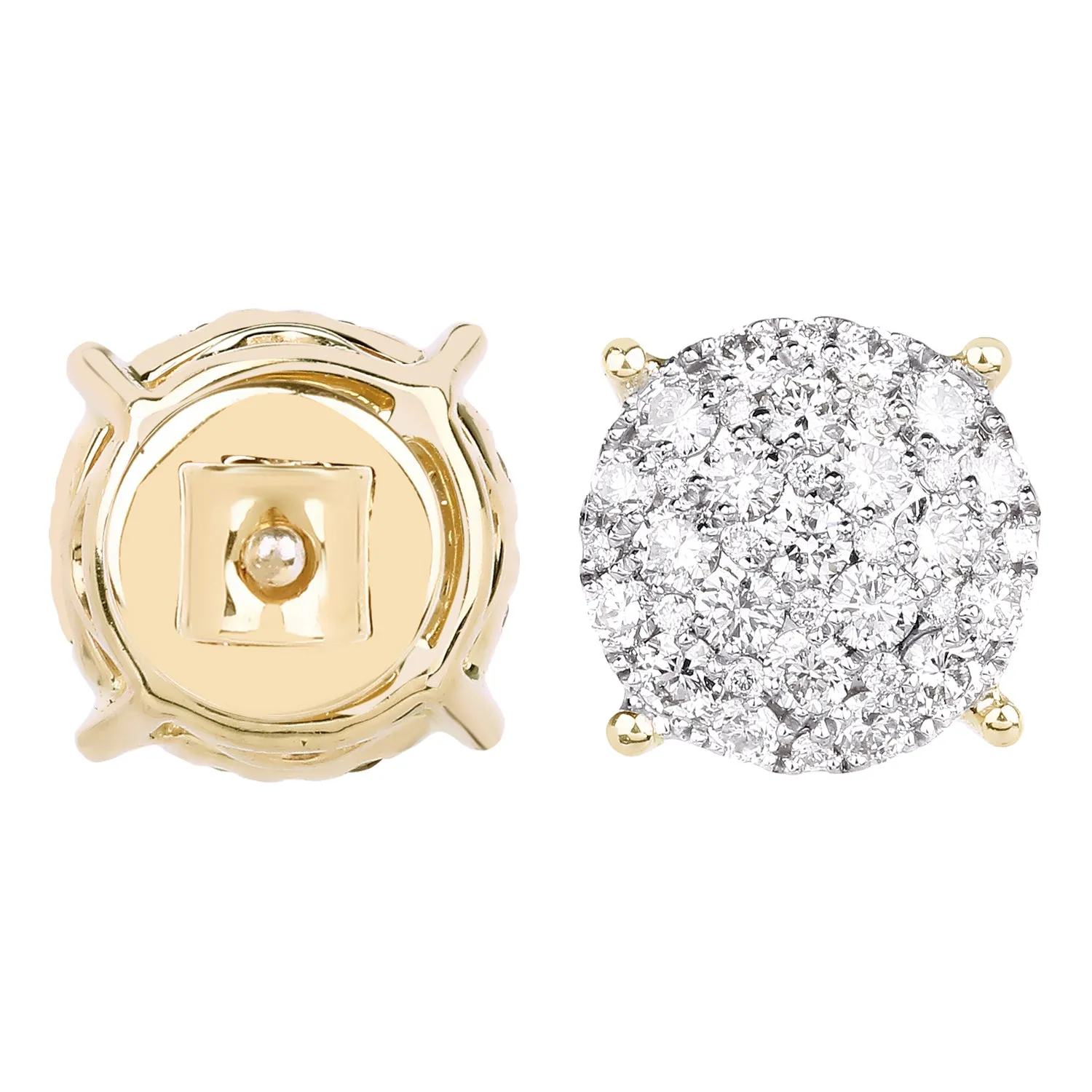 Soliataire Cluster Earrings For Women : IJKER456