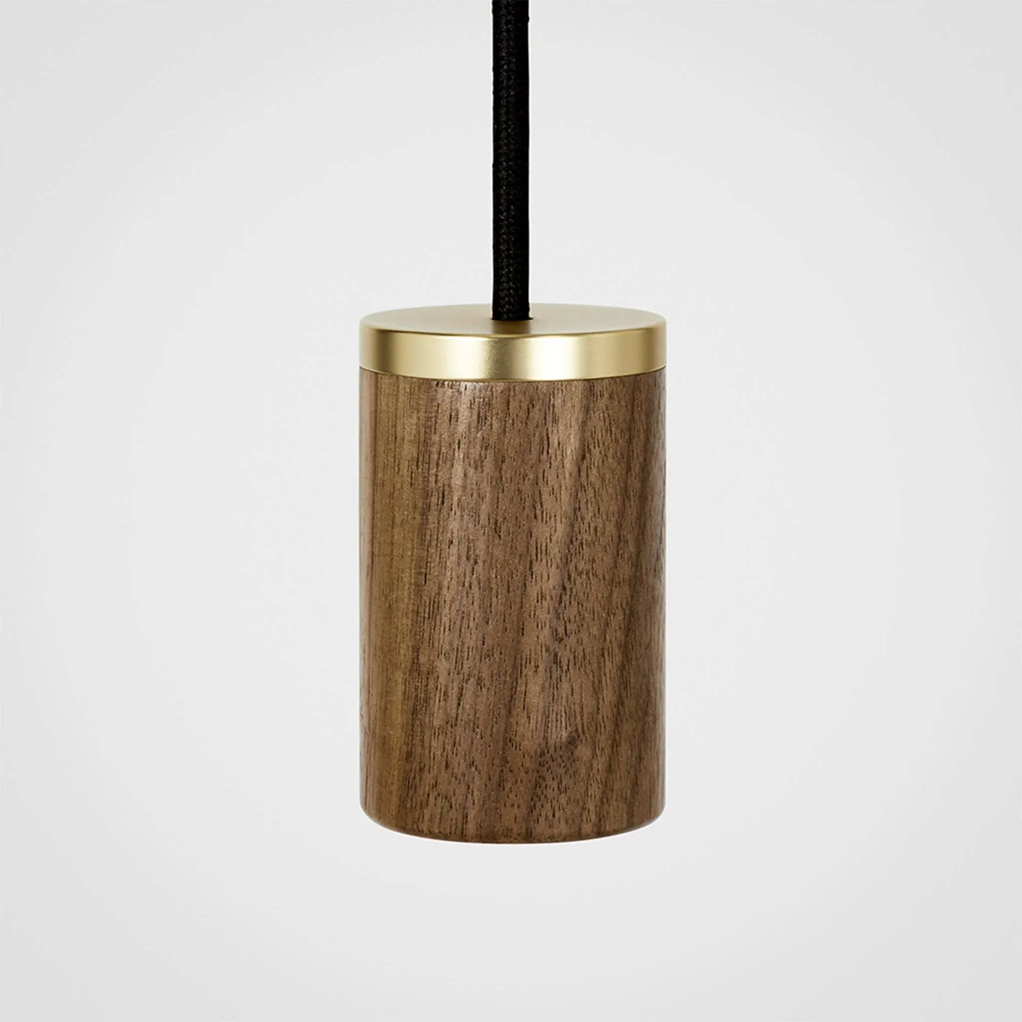 Sphere III Pendant Light in Walnut