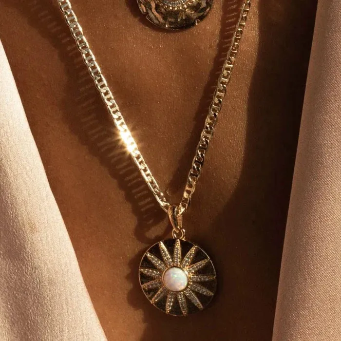 STARGAZER NECKLACE IN OPAL - JOY DRAVECKY