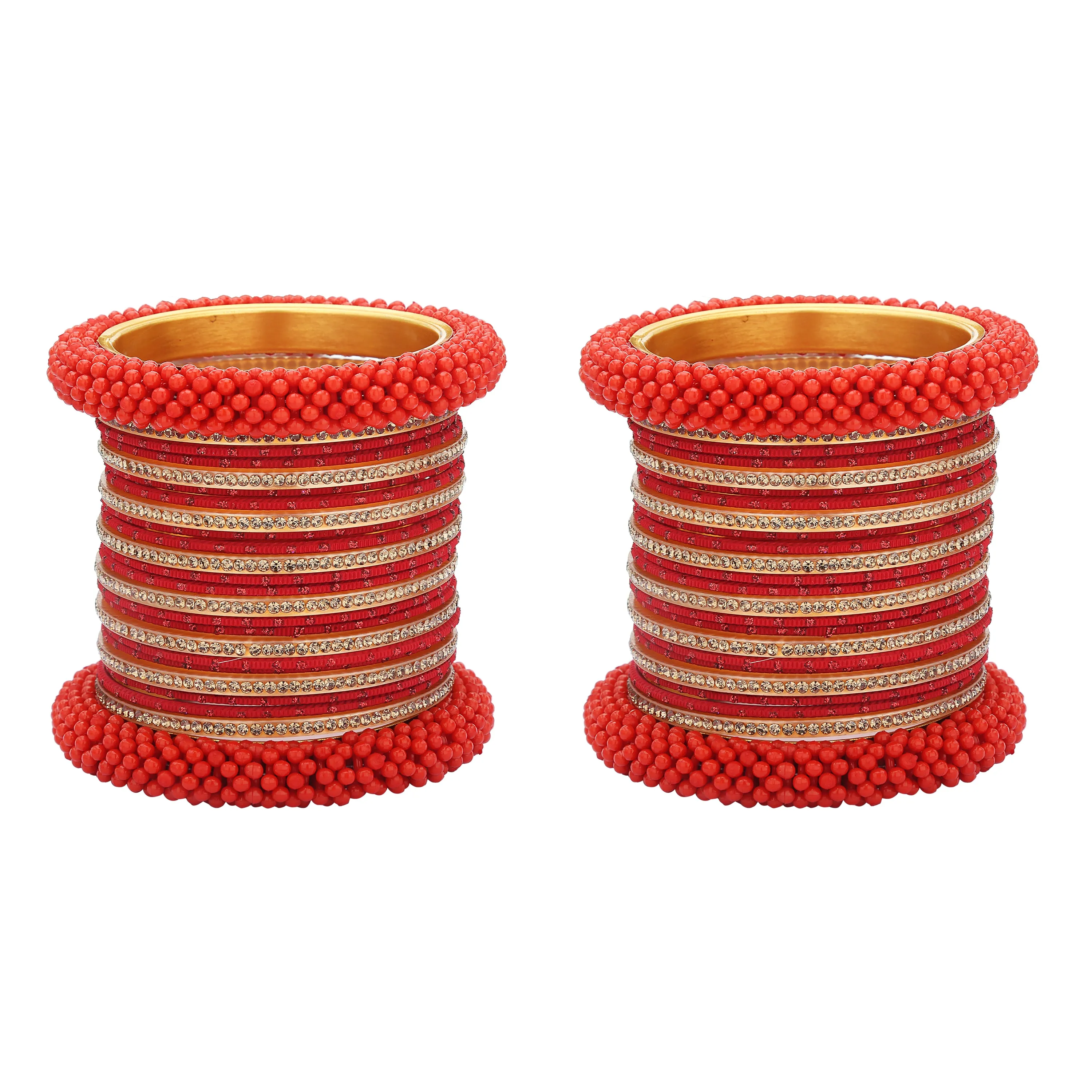 Sukriti Handmade Latest Stylish Designer Metal Bangles for Girls & Women - Set of 48