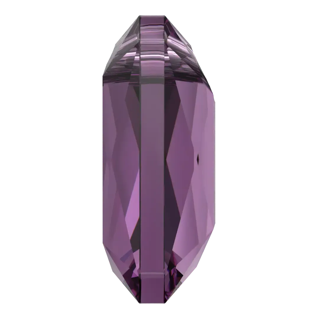 Swarovski Pendants Emerald Cut (6435) Amethyst