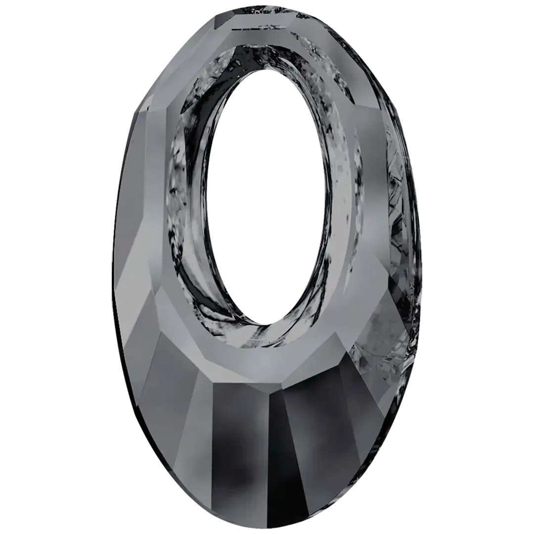 Swarovski Pendants Helios (6040) Crystal Silver Night