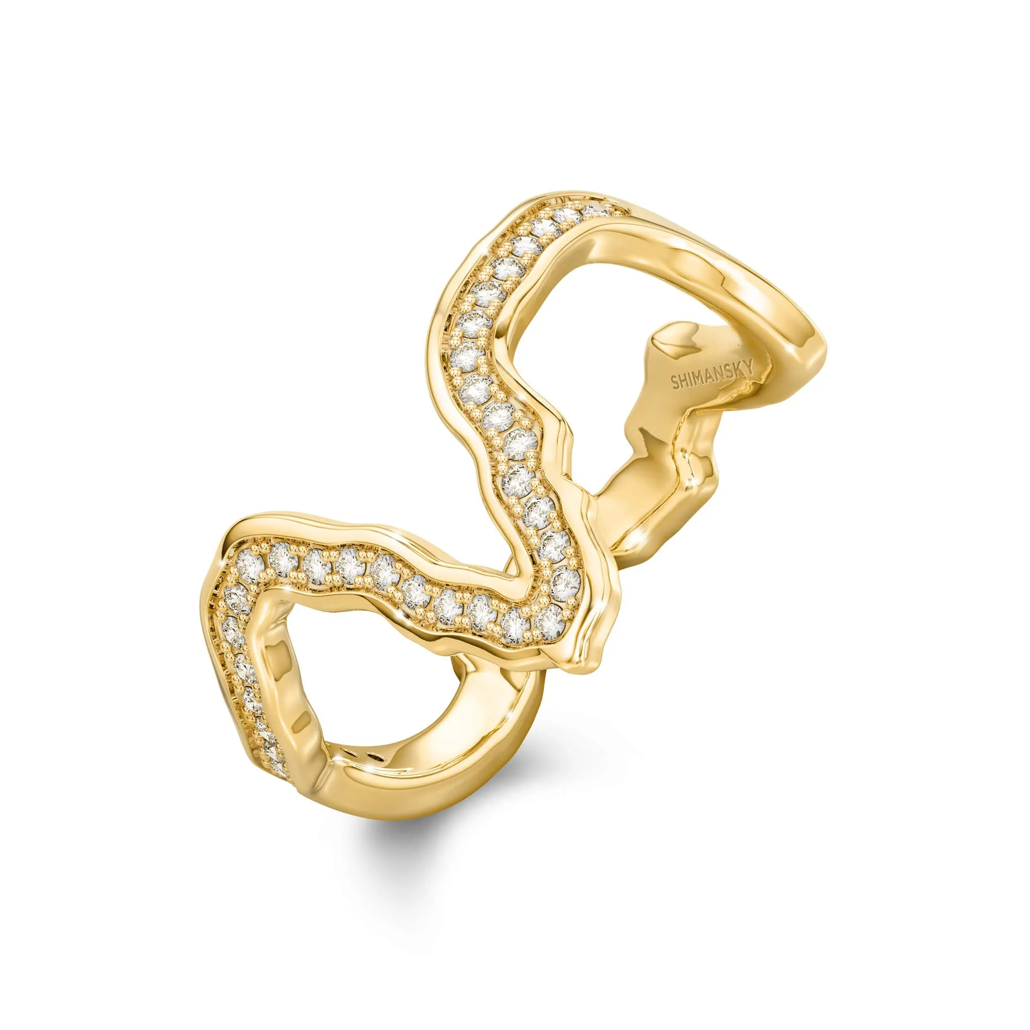 Tip of Africa Diamond Ring