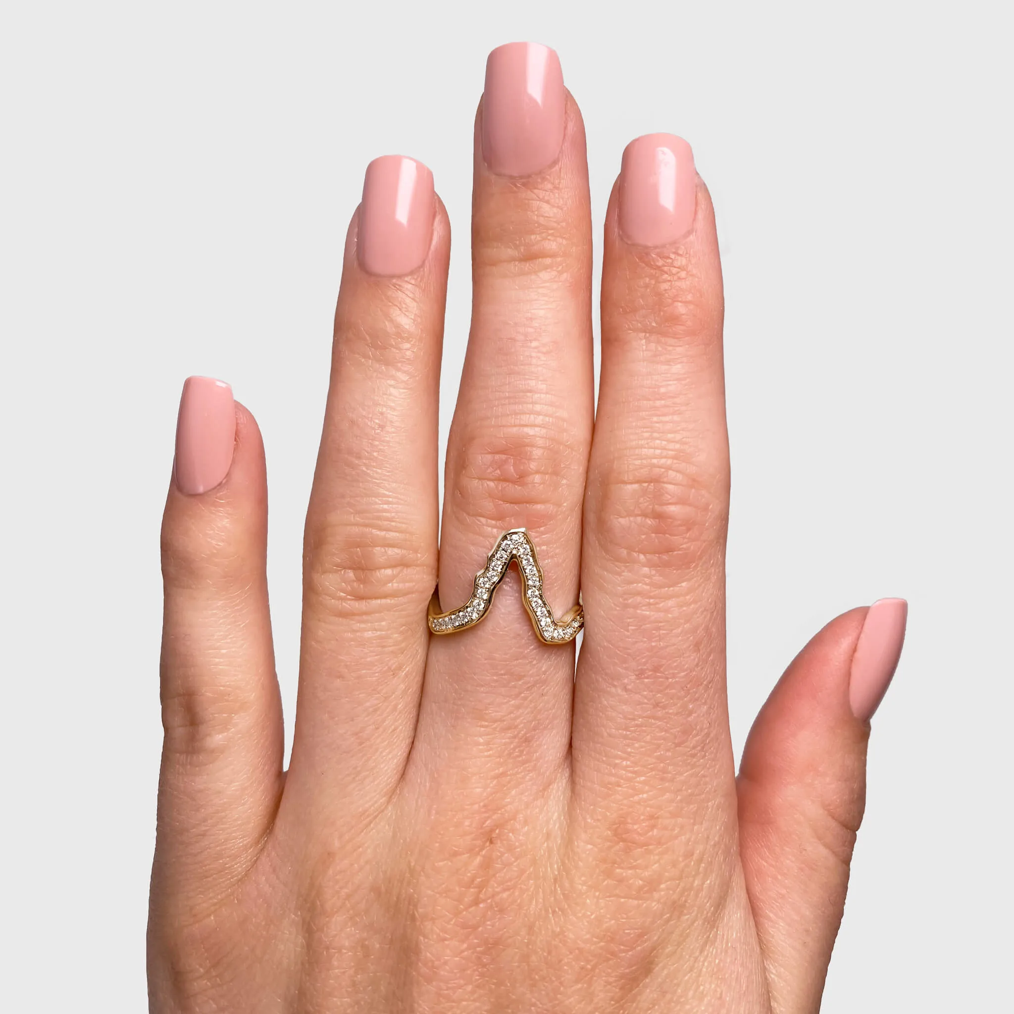 Tip of Africa Diamond Ring
