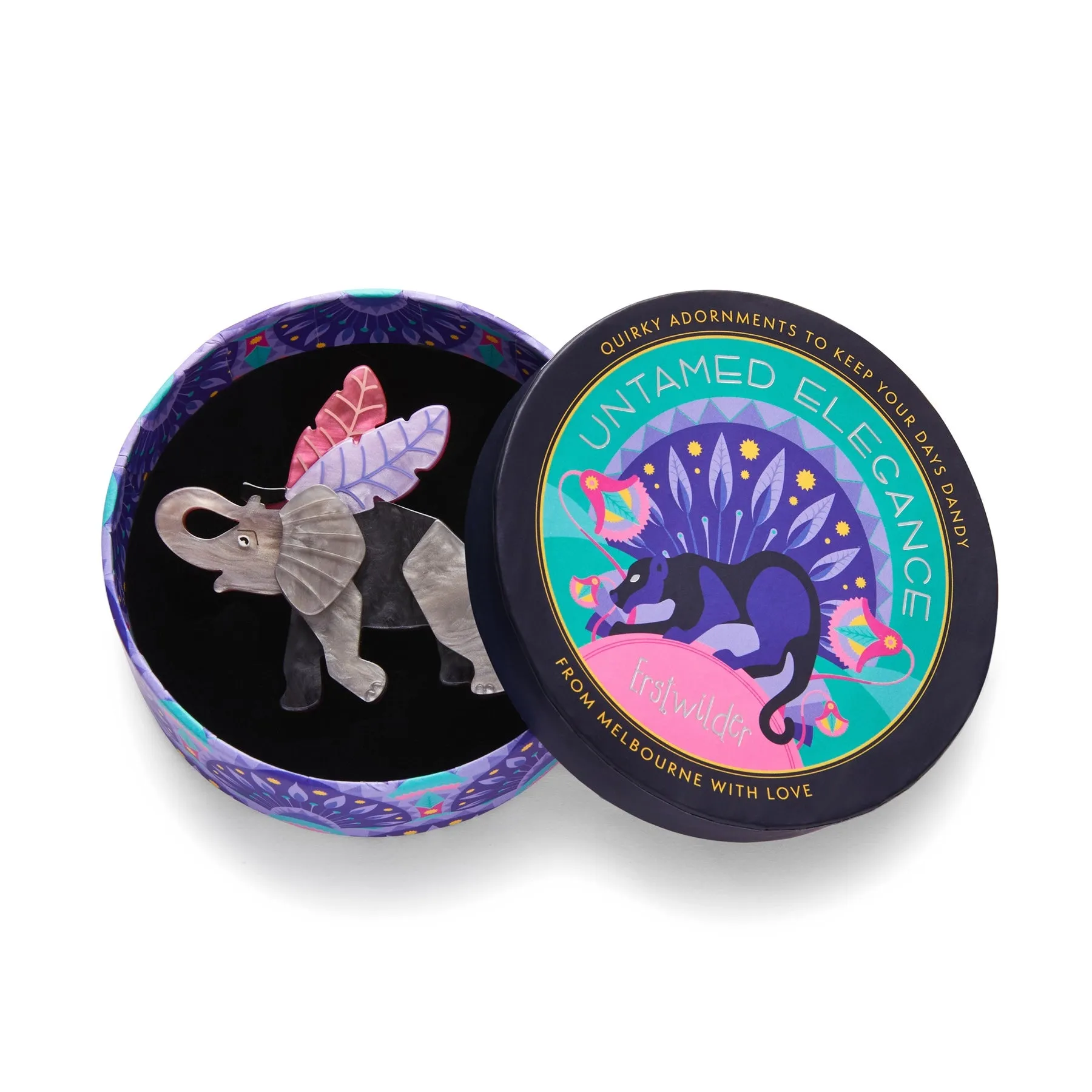 Untamed Elegance Collection Pachyderm Dream Brooch