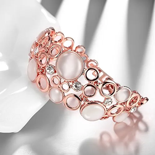YouBella Jewellery Designer Crystal Bracelets for Women stylish Bangles Jewellery For Girls and Women (Circle of Life)